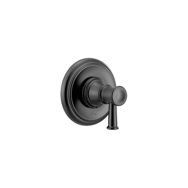 Belfield M-CORE Transfer Valve Only Trim for Vertical Spa in Matte Black